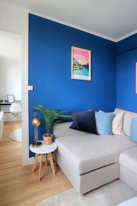 Rennes De Coeur - T3 Au Calme En Bord De Vilaine Apartment Bagian luar foto