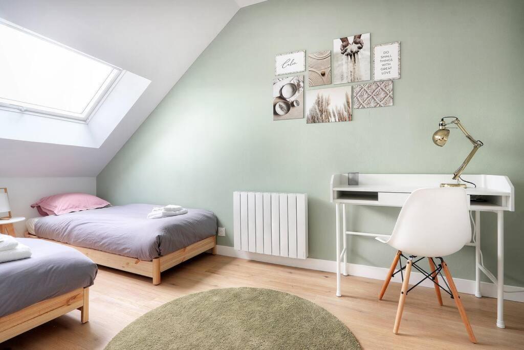 Rennes De Coeur - T3 Au Calme En Bord De Vilaine Apartment Bagian luar foto